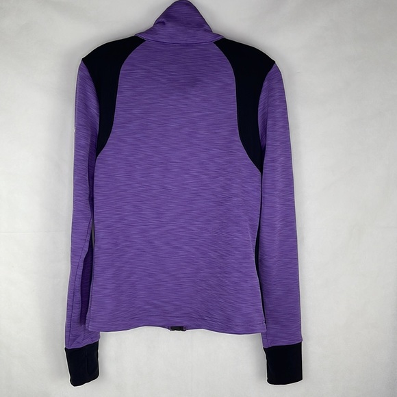 Sync Purple & Black Fleece Jacket - Picture 5 of 8